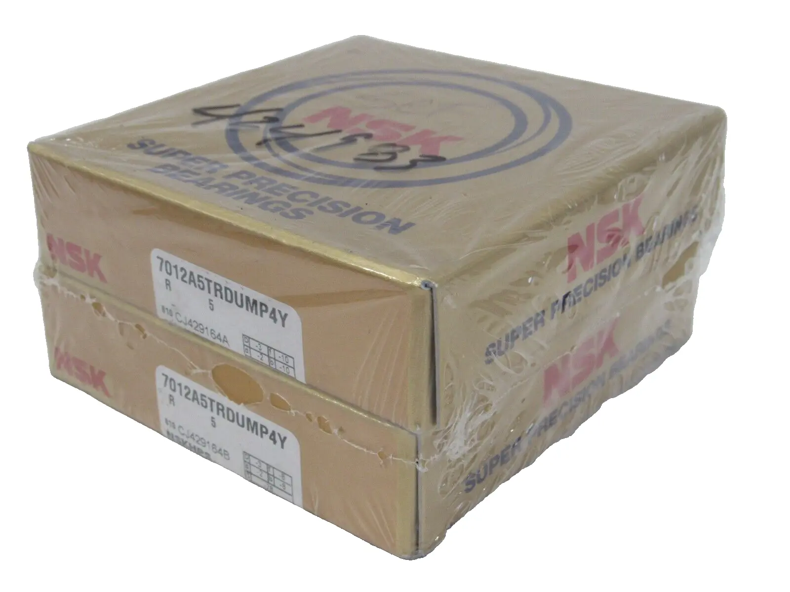NEW SEALED SET NSK 7012A5TRDUMP4Y BEARINGS