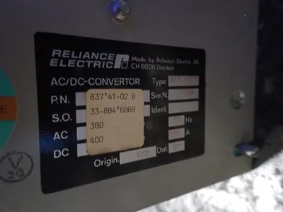 Used RELIANCE ELECTRIC MAXITRON S6R AC/DC Power Supplies Ohio US | HGR 24 #1064812