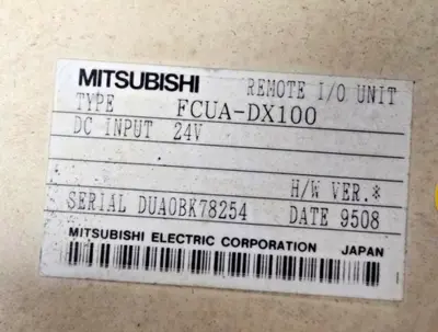 MITSUBISHI emote I/O module FCUA-DX100 FCUA-DX100