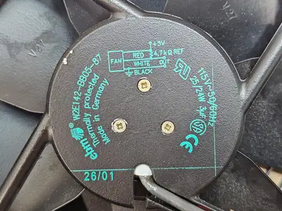 USED EBM PAPST W2E142-BB05-87