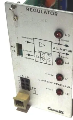 USED CERUTTI RE 52017 REGULATOR CONTROL CARD RE52017