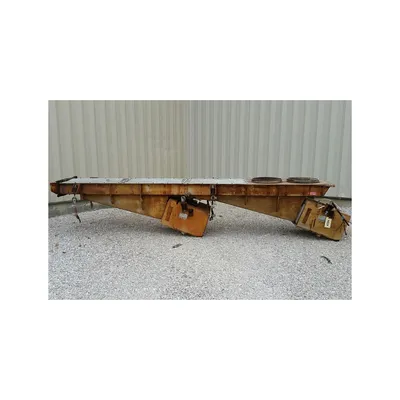 Used 24" Wide X 14' Long Eriez Electro-Magnetic Vibrating Feeder Conveyor