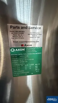 USED Pharmapack Axon Wide Format Shrink Sleever, Model Aurora Wide AB