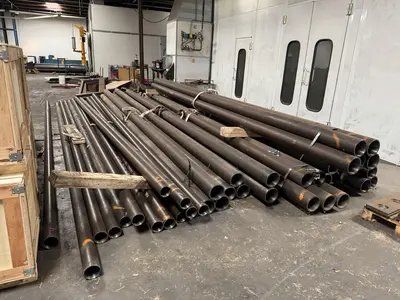 Assorted Hydraulic Pipe