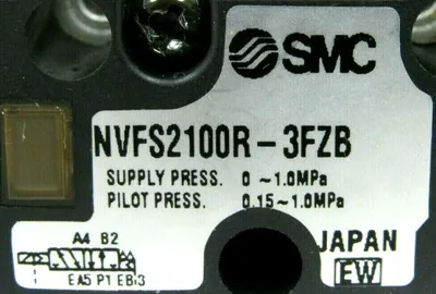 NEW SMC NVFS2100R-3FZB SOLENOID VALVE NVFS2100R3FZB