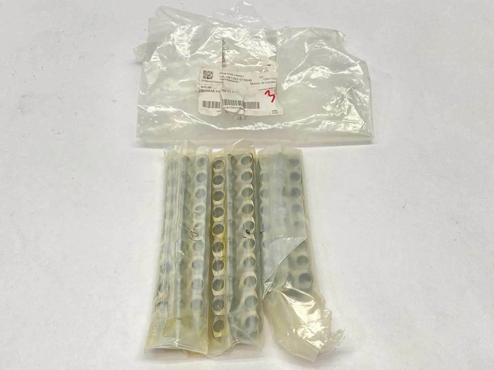 NEW MISUMI LOCATING PIN FLAT FLANGE, ROUND/DIAMOND HEAD LOT OF 28