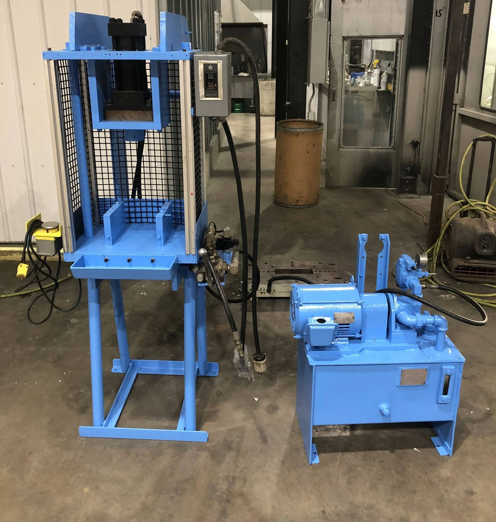 5 Ton Custom Press • Used Custom 4-post Press