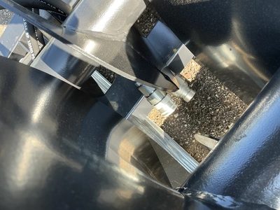 New JCT Hydraulic Auger Skid Steer Attachment, Universal Quick Attach, comes with 8”, 12”, and 18” a...