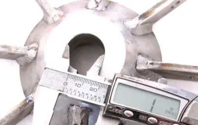 NEW A&A MACHINE FABRICATION MRP081070 BRUSH WHEEL 1056190