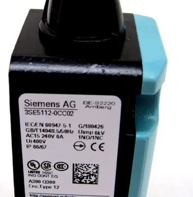 NEW SIEMENS 3SE5112-0CC02 POSITION SWITCH 3SE51120CC02