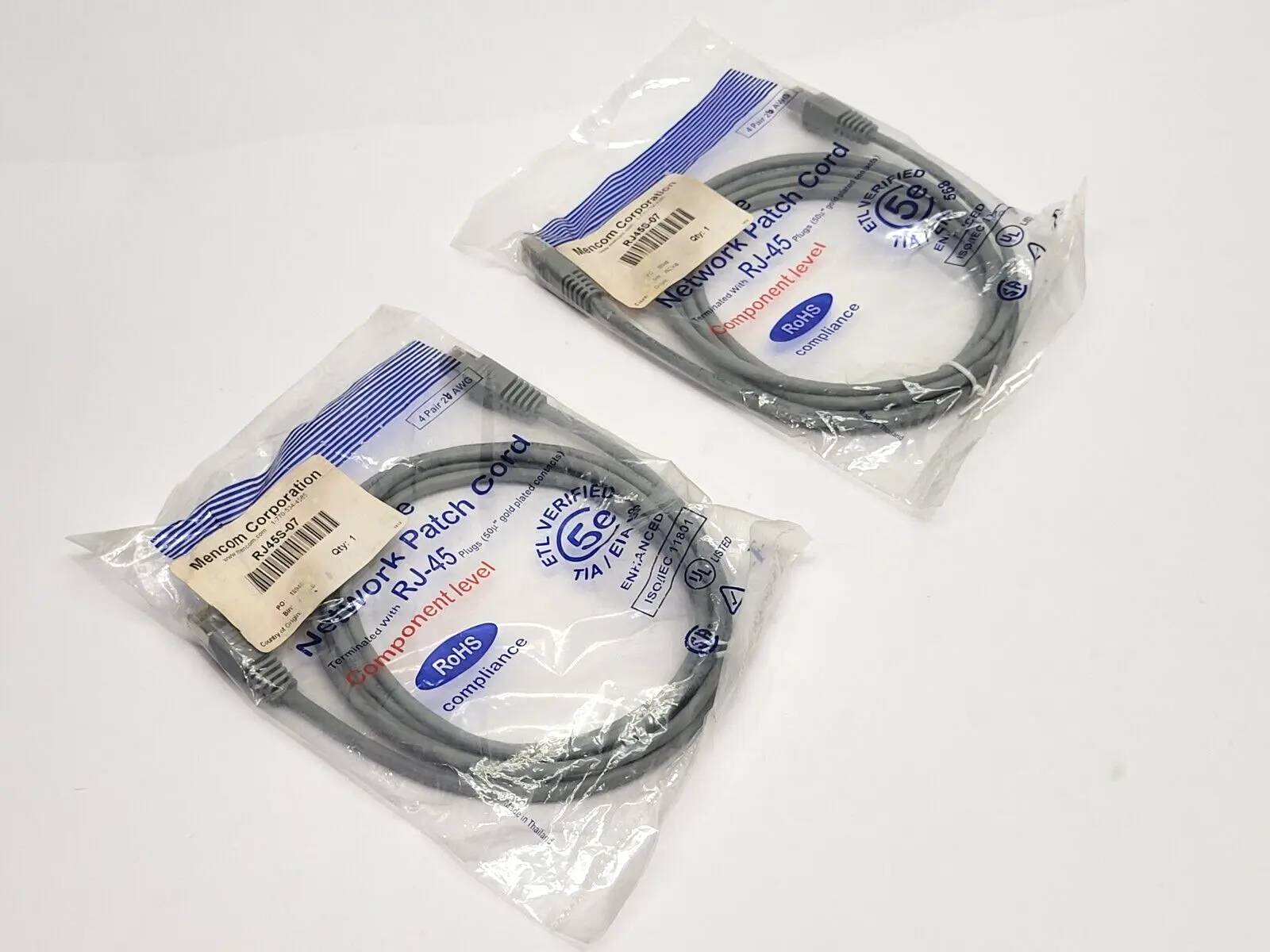 New | in-Stock MENCOM RJ45S-07 Cable & Wire | Maverick Industrial Sales #1120146
