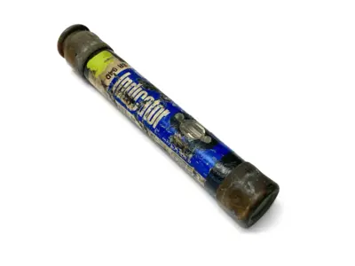 USED LITTELFUSE TIME-DELAY DUAL ELEMENT INDICATING FUSE CLASS RK5 600V 9A