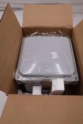 NEW INTEGRA ENCLOSURES H6064HLL ENCLOSURE WITH HINGE OPAQUE STOCK H146