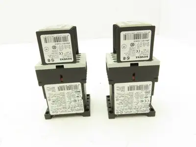 Siemens Motor Starter Contactor 24V Coil 5Hp 600V Lot of 2