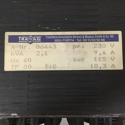 USED TRAMAG 86443