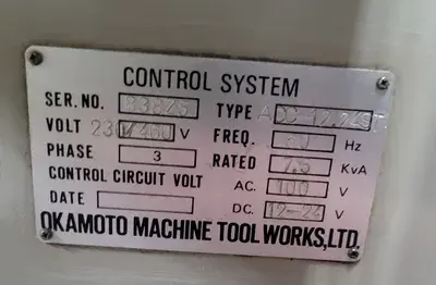 USED 2005 OKAMOTO ACC-12-24ST