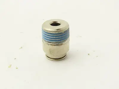 ATP B38-03MH Male Straight Fitting 3/8" Push Tube 3/8" Male NPT Brass Lot of 9