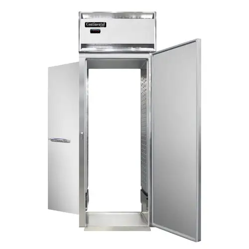 Continental DL1WI-RT-E Full Height Insulated Roll Thru Heated Cabinet W/ (1) Rack Capacity, 208-230v/1ph