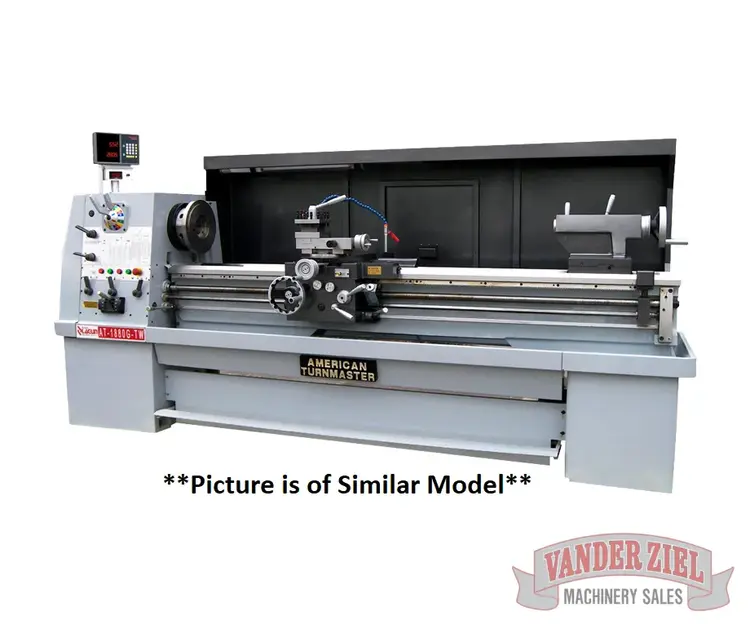 New | in-Stock LAGUN AT-1460-G COLCHESTER TYPE Engine Lathes Michigan US | Vander Ziel Machinery Sales #482335