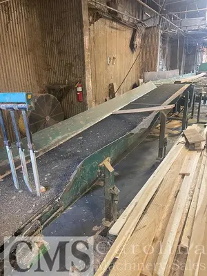 USED WOODMIZER WM 4000 WITH INCLINED CONVEYOR