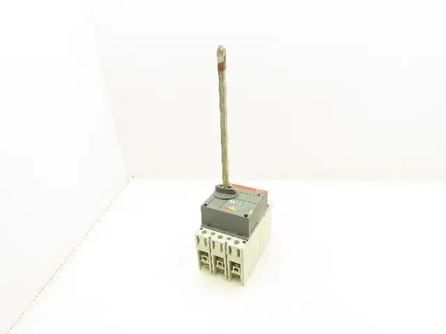 ABB S3N Circuit Breaker Trip Sace S3 600VAC 50A 3 Pole With 10-3/4" Shaft
