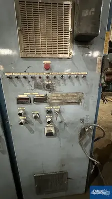USED Theysohn Extrusion 45MM Theysohn Twin Screw Extruder, 60 HP, 36:1 L/D