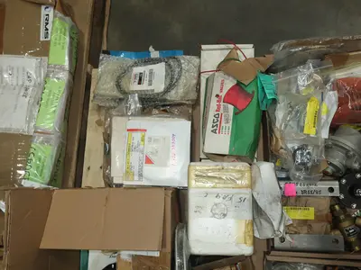 3 PALLETS OF ASSORTED VALVE AND REPLACEMENT PARTS