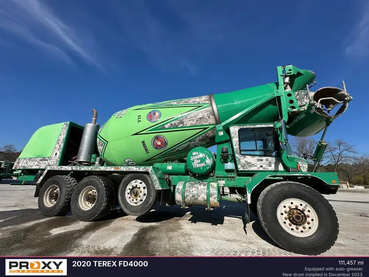 Used 2020 TEREX FD4000 Cement Mixers Georgia US | Proxy Equipment #1381944