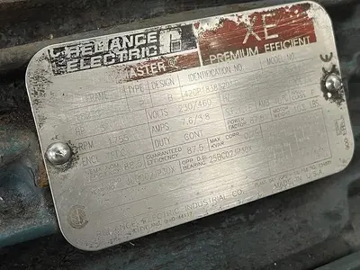 USED RELIANCE ELECTRIC INDUSTRIAL CO P18G3832A