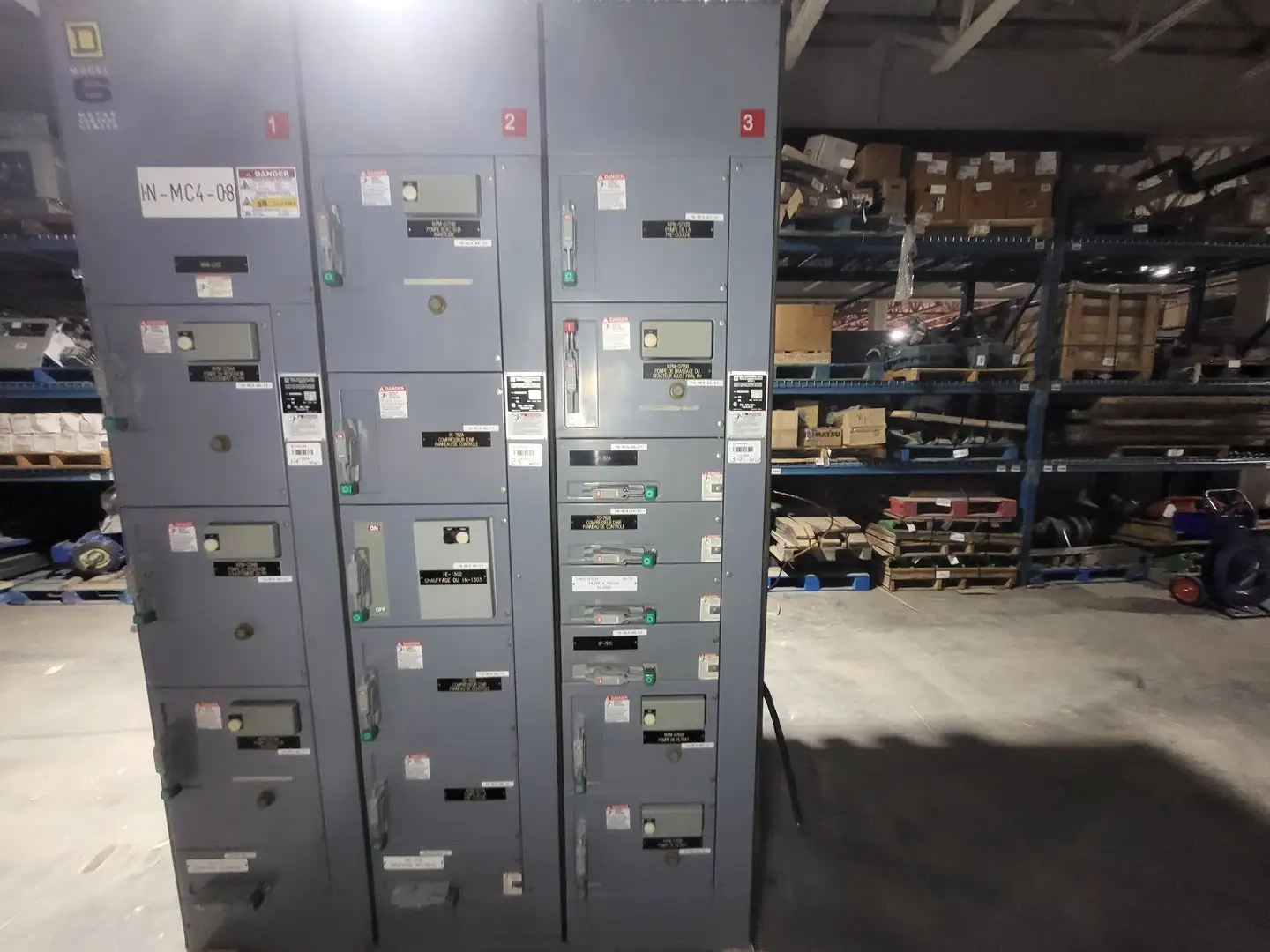 USED SQUARE D MODEL 6