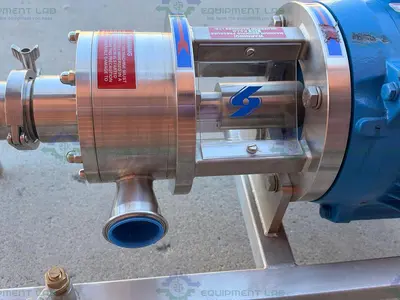 Used SILVERSON FMX25 HIGH SHEAR POWDER TO LIQUID MIXER 7.5 HP MOTOR W/ POWDER HOPPER High Shear Mixers California US | Equipment Lab #1693691