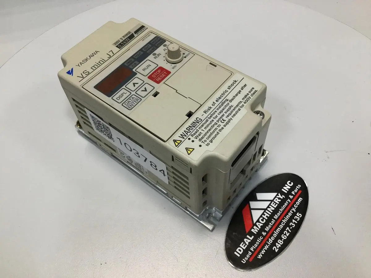 Used YASKAWA CIMR-J7AA20P1 Variable Speed Drives Michigan US | Ideal Machinery #1316995