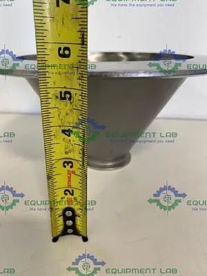 Stainless Steel  Sanitary Reducer 12" OD to 2 1/2" Sanitary Fitting 5 1/2" Height