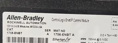 Allen Bradley 1756-ENBT Ser A ControlLogix Enet/IP Module loc3D37
