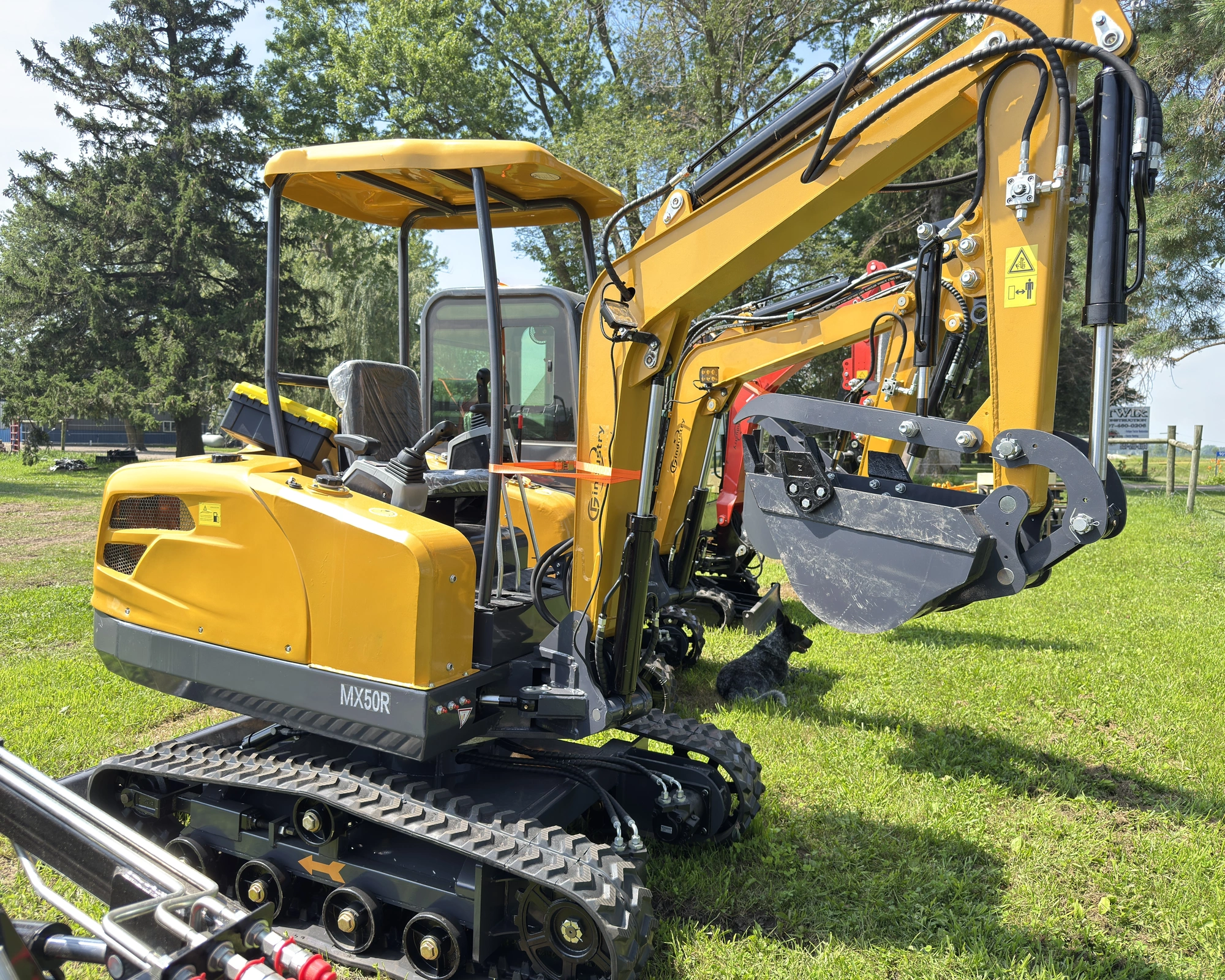 2026 CFG Mini Excavator (MX50R)