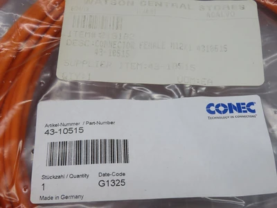 New | in-Stock CONEC _UNKNOWN_ Connector Accessories | OCO Industrial #1667342