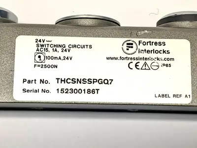New | in-Stock FORTRESS INTERLOCK SAFETY GUARD INTERLOCK NO KEY Miscellaneous MRO | Maverick Industrial Sales #1121626