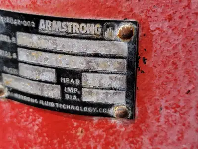 USED ARMSTRONG 4700-VMS-20:02B-2P-5HP