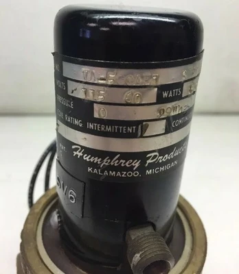 USED HUMPHREY VA500AE1 3 10
