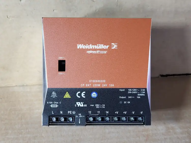 New | in-Stock WEIDMULLER 8708680000 Misc Electrical & Power Parts British Columbia CA | Lenmark #1439587