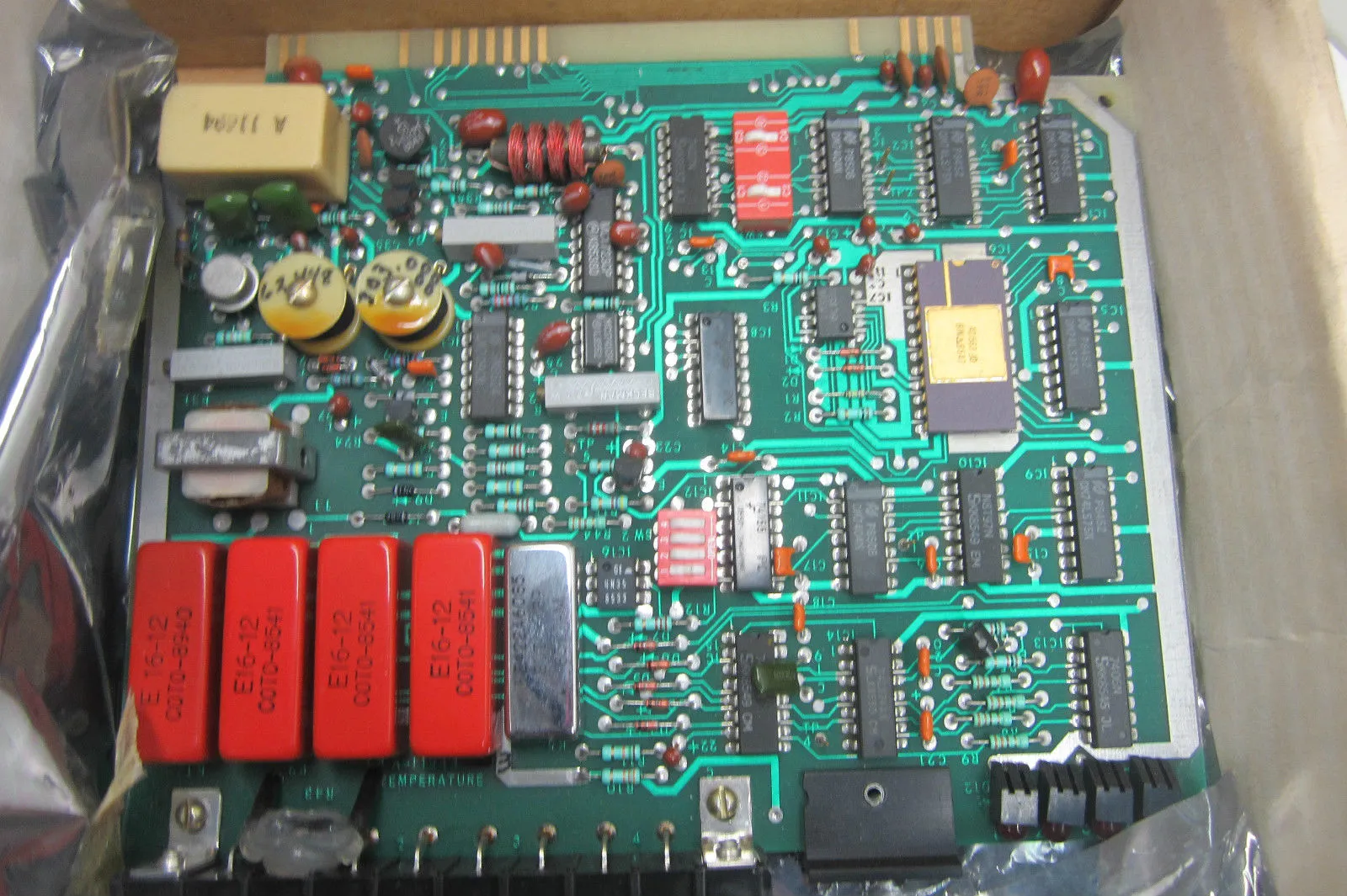 BARBER COLMAN A11844 TEMPERATURE CONTROL CARD
