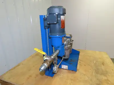 AirHydroPower 4773-1 3/4 hp Hydraulic Unit W/Marzocchi GHP2A-D-25 Pump 2 Filters
