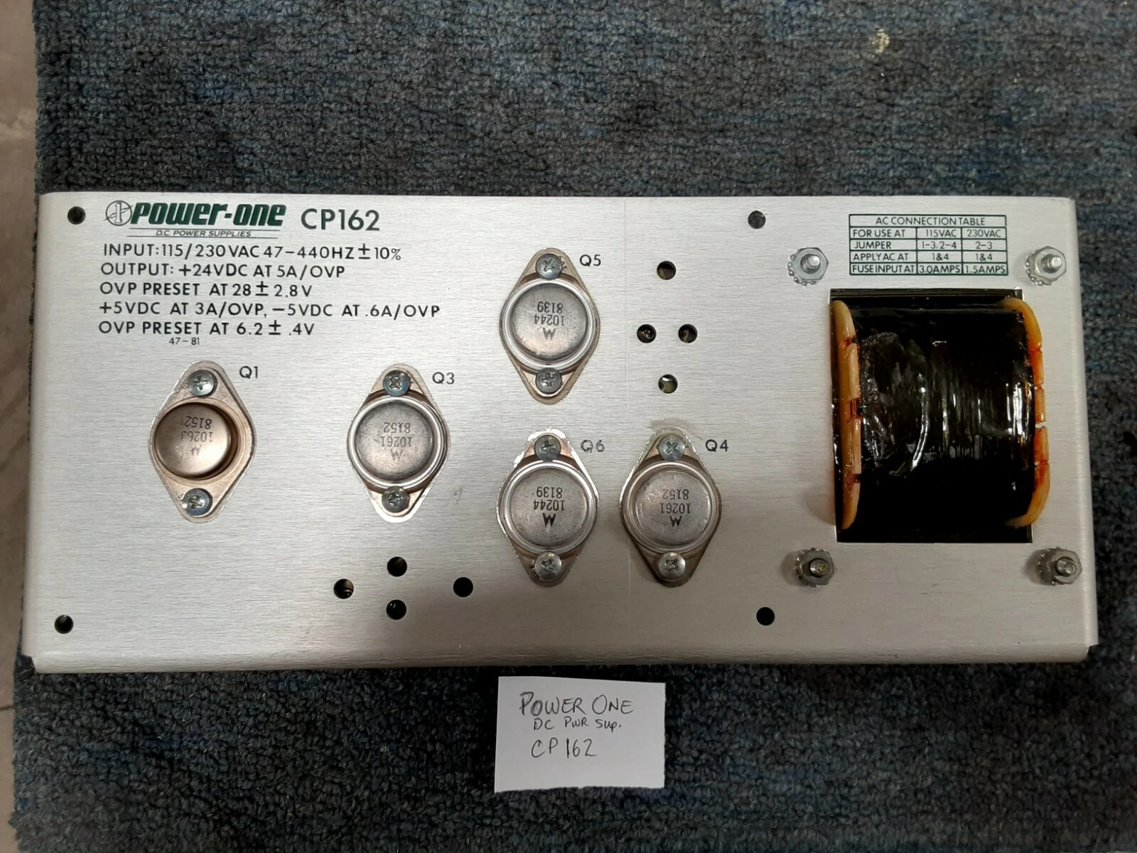 USED POWER ONE CP162