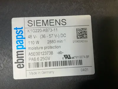 Used SIEMENS 6SL31307TE312AA3 AC Drive Power Modules Ohio US | HGR 24 #1357320