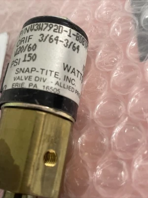NEW Snap-tite V3W7920-1-BDBTPT