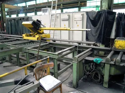 USED TRENNJAEGER SBM 1000 CNC SAW/DRILL LINE