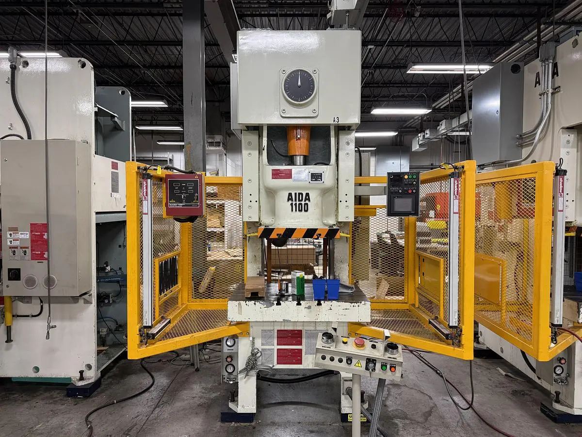 Used 2017 AIDA NC1-1100 Straight Side Presses Michigan US | Midwest Press and Automation #1319639