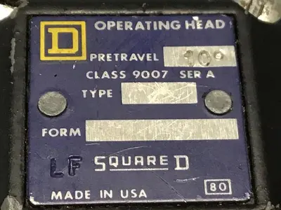 USED SQUARE D 9007-AEQ2699