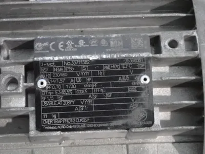 Used NORD DRIVE SYSTEMS 92372.1ABDH80LP/4CUS Motors (misc) Ohio US | HGR 24 #1128396