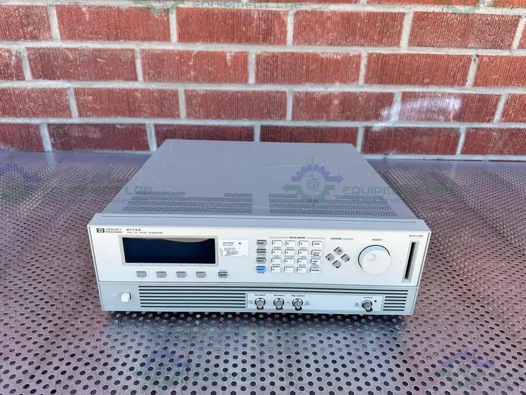 Used HP HEWLETT PACKARD 8114A HIGH POWER PULSE GENERATOR 100V / 2A Pulse Generators California US | Equipment Lab #1302711